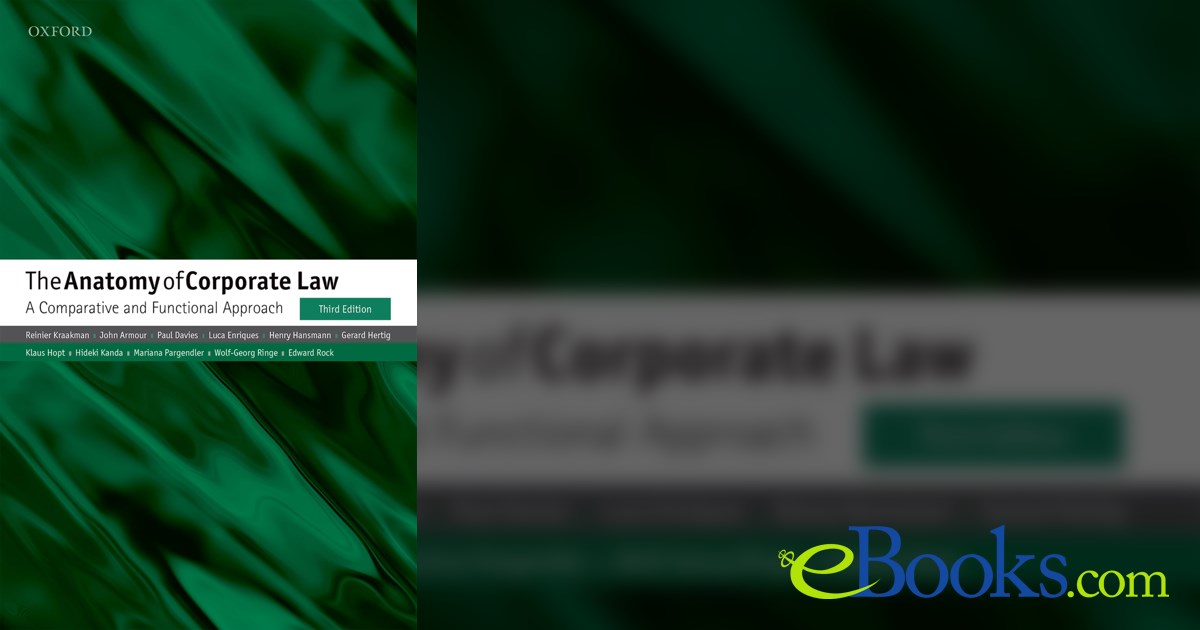 The Anatomy of Corporate Law (3rd ed.) by Reinier Kraakman (ebook)