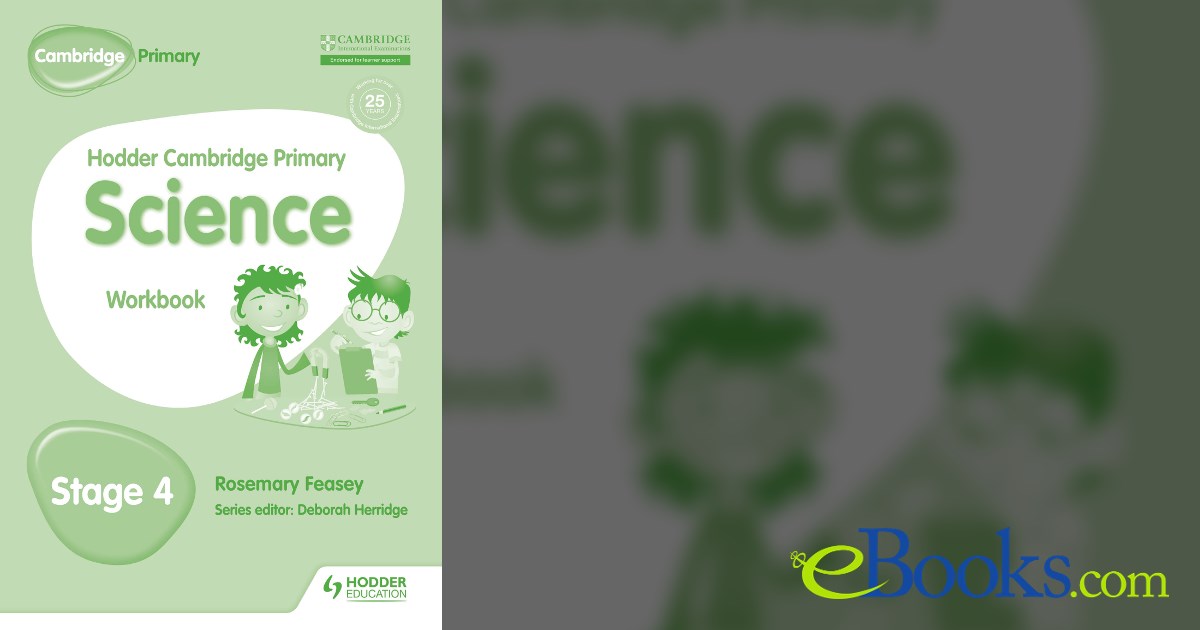 Hodder Cambridge Primary Science Workbook 4