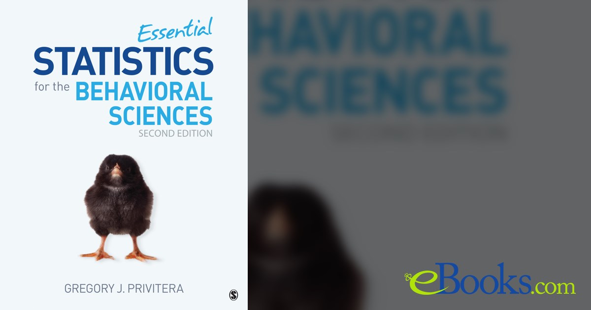 Essential Statistics For The Behavioral Sciences 2nd Ed