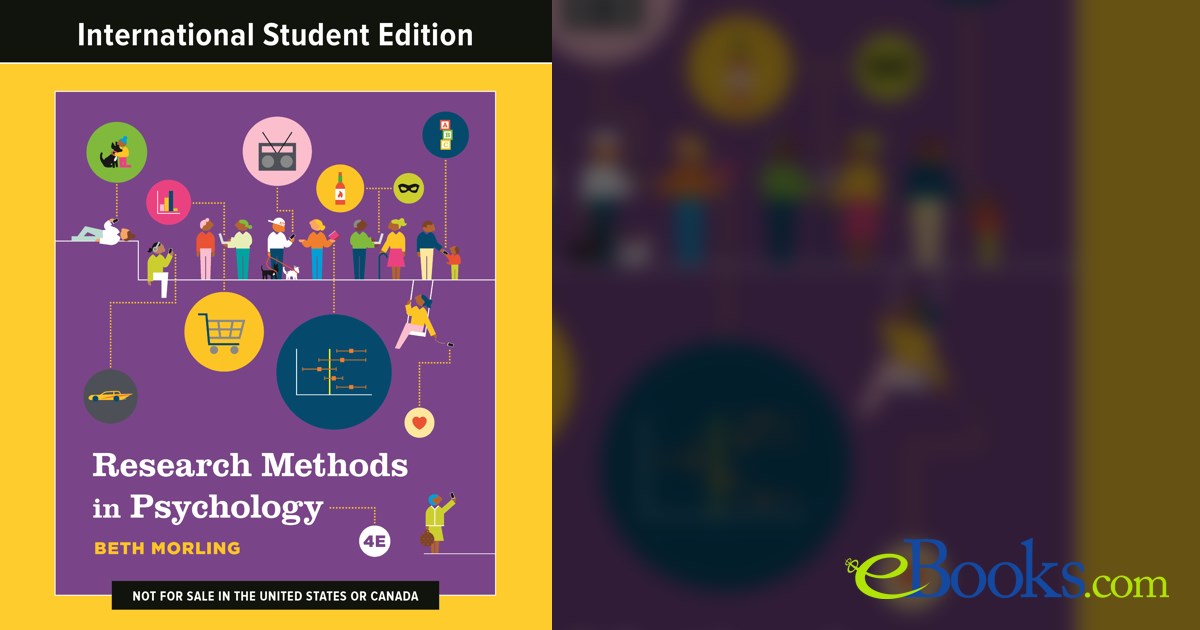 Research Methods in Psychology (4th ed.) by Beth Morling (ebook)