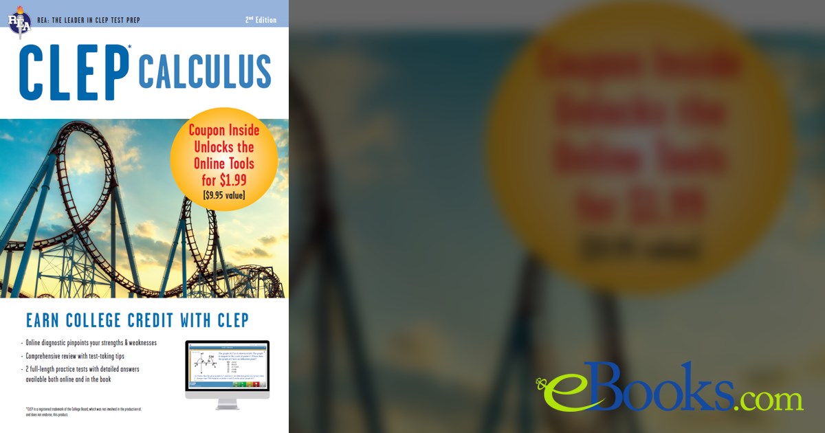 CLEP® Calculus Book + Online (2nd ed.) by Gregory Hill (ebook)