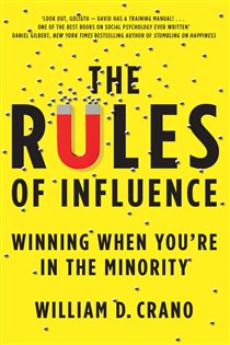 Book cover: The Rules of Influence, by William Crano (preview)