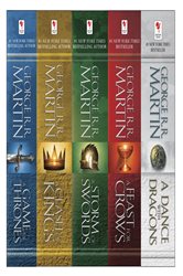 George R. R. Martin's A Game of Thrones 5-Book Boxed Set (Song of Ice and  Fire Series): A Game of Thrones, A Clash of Kings, A Storm of Swords, A