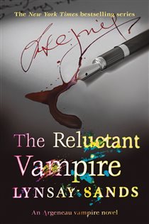 Book cover: The Reluctant Vampire (Book 15 of ARGENEAU VAMPIRE) by Lynsay Sands (preview)