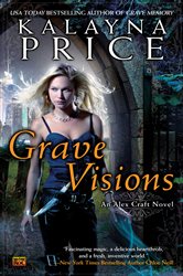 Book cover: Grave Visions (Book 4 of An Alex Craft Novel) by Kalayna Price (preview)