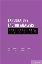 Book cover: Exploratory Factor Analysis, by Leandre R. Fabrigar (preview)