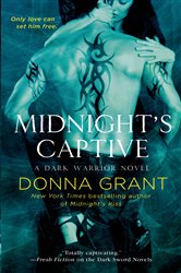 Book cover: Midnight's Captive (Book 6 of Dark Warriors) by Donna Grant (preview)