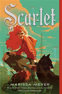 Book cover: Scarlet (Book 2 of The Lunar Chronicles) by Marissa Meyer (preview)
