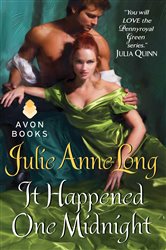 Book cover: It Happened One Midnight (Book 8 of Pennyroyal Green) by Julie Anne Long (preview)