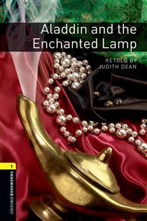 Book cover: Aladdin and the Enchanted Lamp Level 1 Oxford Bookworms Library, by Judith Dean (preview)