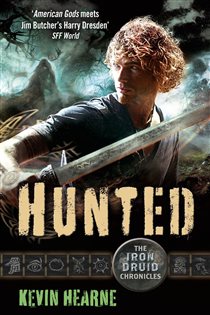 Book cover: Hunted (Book 6 of Iron Druid Chronicles) by Kevin Hearne (preview)