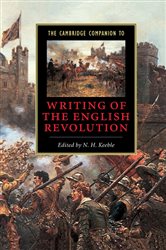 Book cover: The Cambridge Companion to Writing of the English Revolution, edited by N. H. Keeble (preview)