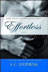 Book cover: Effortless, by S.C. Stephens (preview)