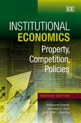 Institutional Economics: Property, Competition, Policies