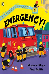Book cover: Emergency! (Book 4 of Awesome Engines) by Margaret Mayo (preview)
