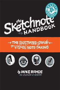 Book cover: Sketchnote Handbook, The, by Mike Rohde (preview)