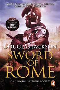 Book cover: Sword of Rome (Book 4 of Gaius Valerius Verrens) by Douglas Jackson (preview)