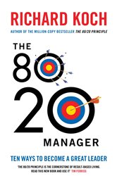 Book cover: The 80/20 Manager, by Richard Koch (preview)