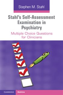 Book cover: Stahl's Self-Assessment Examination in Psychiatry, by Stephen M. Stahl (preview)