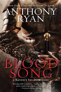 Book cover: Blood Song (Book 1 of A Raven's Shadow Novel) by Anthony Ryan (preview)