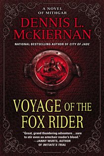 Book cover: Voyage of the Fox Rider (Book 9 of Mithgar) by Dennis L. McKiernan (preview)