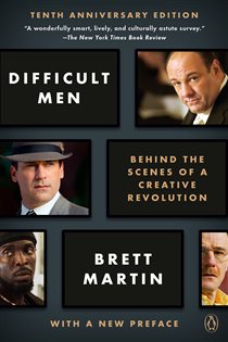 Book cover: Difficult Men, by Brett Martin (preview)