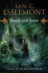 Book cover: Blood and Bone (Book 5 of Novels of the Malazan Empire) by Ian C. Esslemont (preview)