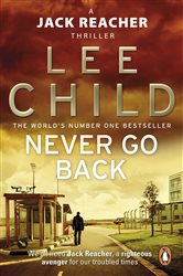 Book cover: Never Go Back (Book 18 of Jack Reacher) by Lee Child (preview)