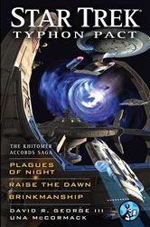 Book cover: Typhon Pact: The Khitomer Accords Saga, by David R. George III (preview)