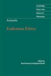Book cover: Aristotle: Eudemian Ethics, edited by Brad Inwood (preview)