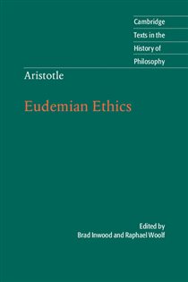 Book cover: Aristotle: Eudemian Ethics, edited by Brad Inwood (preview)