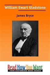 Book cover: William Ewart Gladstone, by James Bryce (preview)