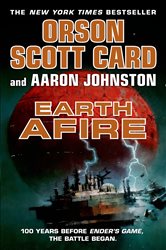 Book cover: Earth Afire (Book 2 of The First Formic War) by Orson Scott Card (preview)
