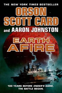 Book cover: Earth Afire (Book 2 of The First Formic War) by Orson Scott Card (preview)