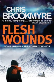 Book cover: Flesh Wounds (Book 3 of Jasmine Sharp) by Chris Brookmyre (preview)