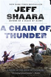 Book cover: A Chain of Thunder (Book 2 of the Civil War in the West) by Jeff Shaara (preview)