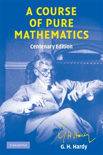 Book cover: A Course of Pure Mathematics, by G. H. Hardy (preview)