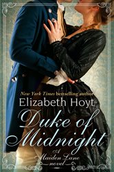 Book cover: Duke of Midnight (Book 6 of Maiden Lane) by Elizabeth Hoyt (preview)