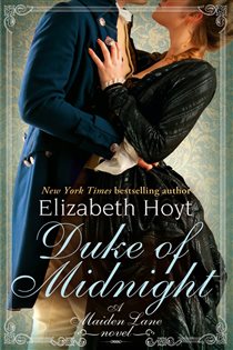 Book cover: Duke of Midnight (Book 6 of Maiden Lane) by Elizabeth Hoyt (preview)