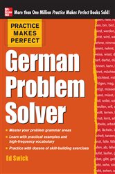 Book cover: Practice Makes Perfect German Problem Solver (EBOOK), by Ed Swick (preview)