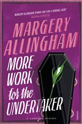 Book cover: More Work for the Undertaker, by Margery Allingham (preview)