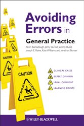 Book cover: Avoiding Errors in General Practice, by Kevin Barraclough (preview)