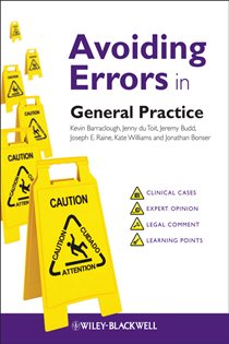 Book cover: Avoiding Errors in General Practice, by Kevin Barraclough (preview)