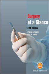 Book cover: Surgery at a Glance, by Pierce A. Grace (preview)
