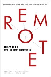 Book cover: Remote, by David Heinemeier Hansson (preview)