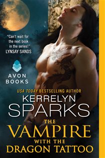 Book cover: The Vampire With the Dragon Tattoo (Book 14 of Love at Stake) by Kerrelyn Sparks (preview)
