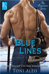 Book cover: Blue Lines (Book 4 of Assassins) by Toni Aleo (preview)