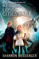 Book cover: Exile, by Shannon Messenger (preview)