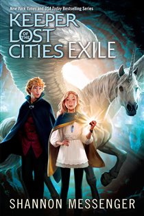 Book cover: Exile, by Shannon Messenger (preview)