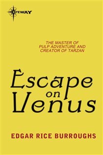 Book cover: Escape on Venus, by Edgar Rice Burroughs (preview)